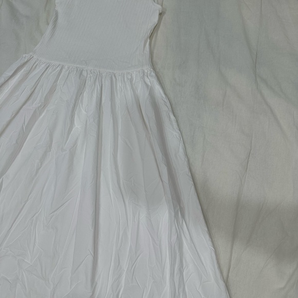 Madewell Drop Waist Tank Midi Dress Lighthouse L - Picture 9 of 13